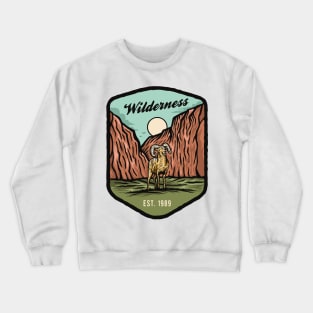 Wilderness Goat Crewneck Sweatshirt